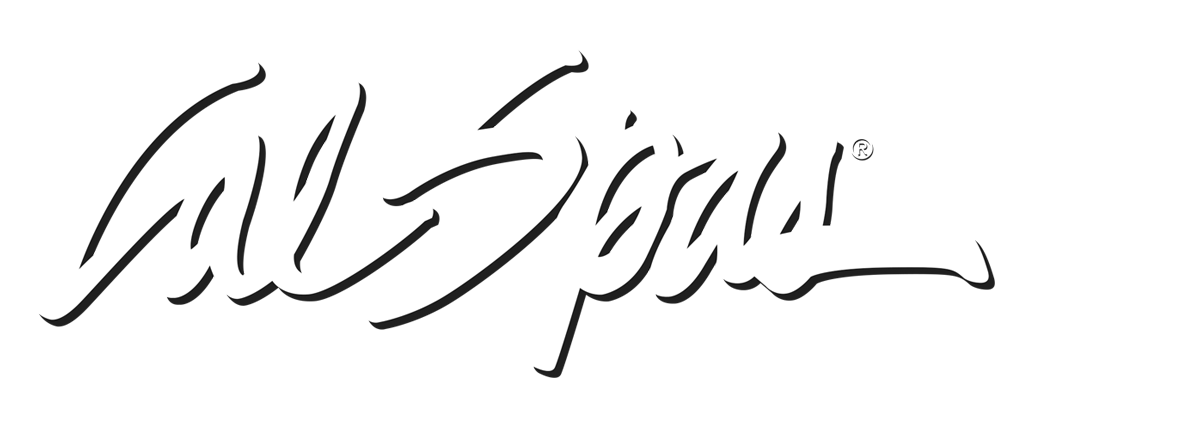 Calspas White logo Fountain Valley